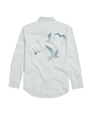 1989 (Taylor's Version) Seagull Blue Stripe Poplin Shirt