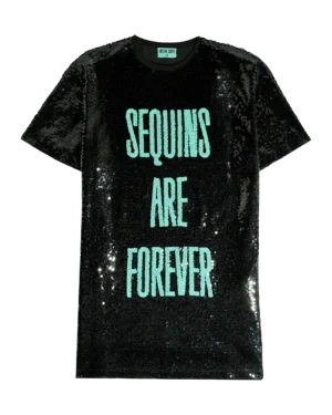 Sequins Are Forever T-Shirt Dress