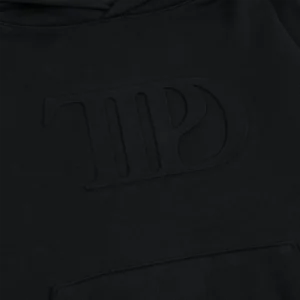 TTPD Black Embossed Hoodie - Image 3