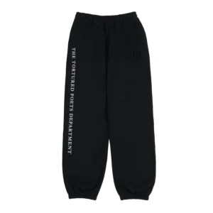 TTPD Black Embossed Sweatpants