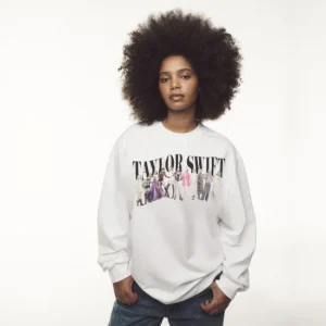 TTPD Eras White Crewneck - Image 8