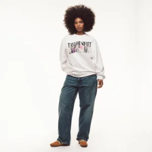 TTPD Eras White Crewneck - Image 9
