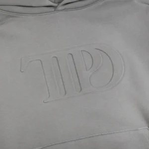 TTPD Gray Embossed Hoodie - Image 3