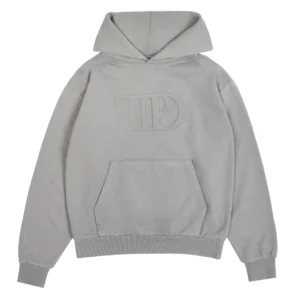 TTPD Gray Embossed Hoodie