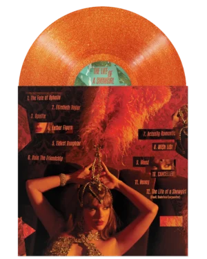Alternative view of The Life of a Showgirl: Sweat and Vanilla Perfume Portofino Orange Glitter Vinyl
