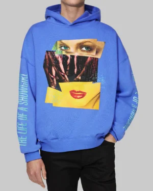 Alternative view of The Life of a Showgirl Violet Blue Hoodie
