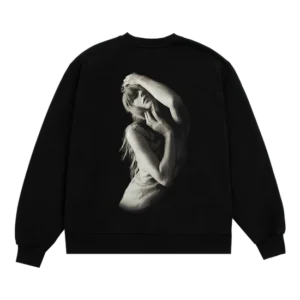 The Tortured Poets Department Black Crewneck