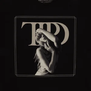 Alternative view of The Tortured Poets Department Black Photo T-Shirt