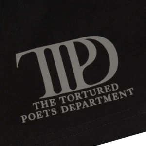 Alternative view of The Tortured Poets Department Black Shorts