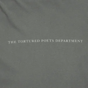 The Tortured Poets Department Gray Photo Long Sleeve T-Shirt - Image 3