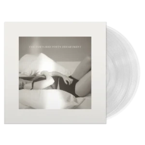 The Tortured Poets Department Phantom Clear Vinyl + Bonus Track “The Manuscript”