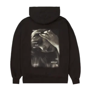 Who's Afraid Of Little Old Me? Dark Brown Hoodie