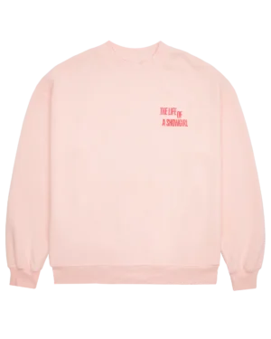 Alternative view of You Can Call Me Honey If You Want Pink Crewneck Sweatshirt