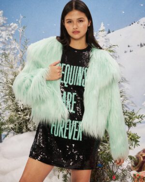 Alternative view of Sequins Are Forever T-Shirt Dress