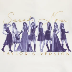Speak Now (Taylor's Version) Eras Beige Hoodie - Image 3
