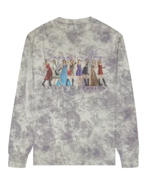 Speak Now (Taylor's Version) Eras Tie Dye Long Sleeve T-Shirt