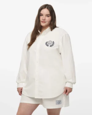 Alternative view of TS Crest White Oxford Shirt