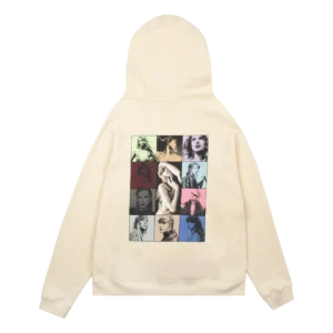 Taylor Swift The Eras II Tour Cream Hoodie