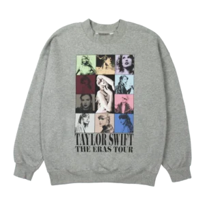 Taylor Swift The Eras II Tour Gray Crewneck