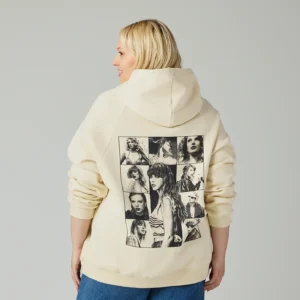 Taylor Swift The Eras Tour I Beige Hoodie - Image 3