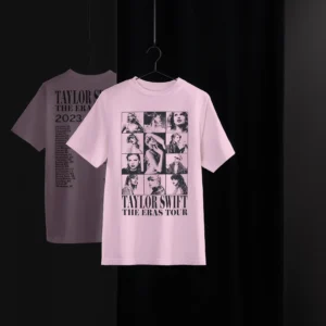 Taylor Swift The Eras Tour Pink T-Shirt - Image 3
