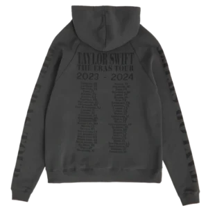 Taylor Swift | The Eras Tour Through Vancouver I Black Hoodie - Image 3