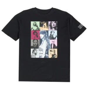 Taylor Swift | The Eras Tour Through Vancouver I Black T-Shirt