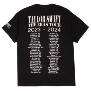 Alternative view of Taylor Swift | The Eras Tour Through Vancouver I Black T-Shirt
