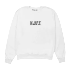 Alternative view of Taylor Swift The Eras Tour White Crewneck